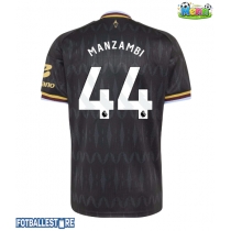 Aston Villa Johan Manzambi #44 Bortedrakt 2026-27 Kortermet